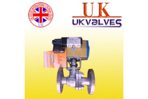 UK气动法兰球阀 英国 U K  优科球阀