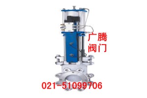 PZ673系列气动刀型闸阀