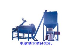 电脑砂浆机设备，小型水切割设备，保温材料抹灰机图1